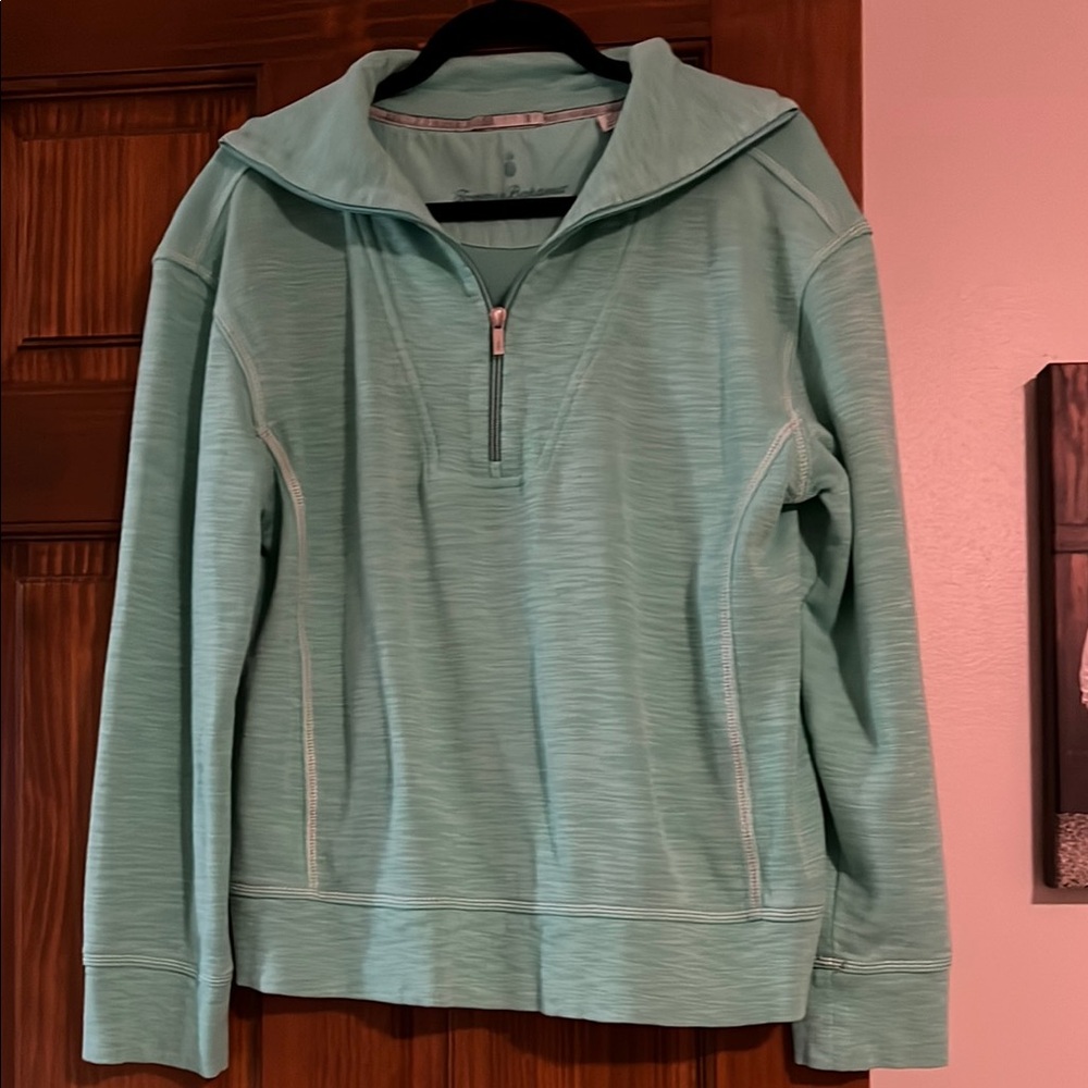 Tommy Bahama Green Cowl Neck Sweater